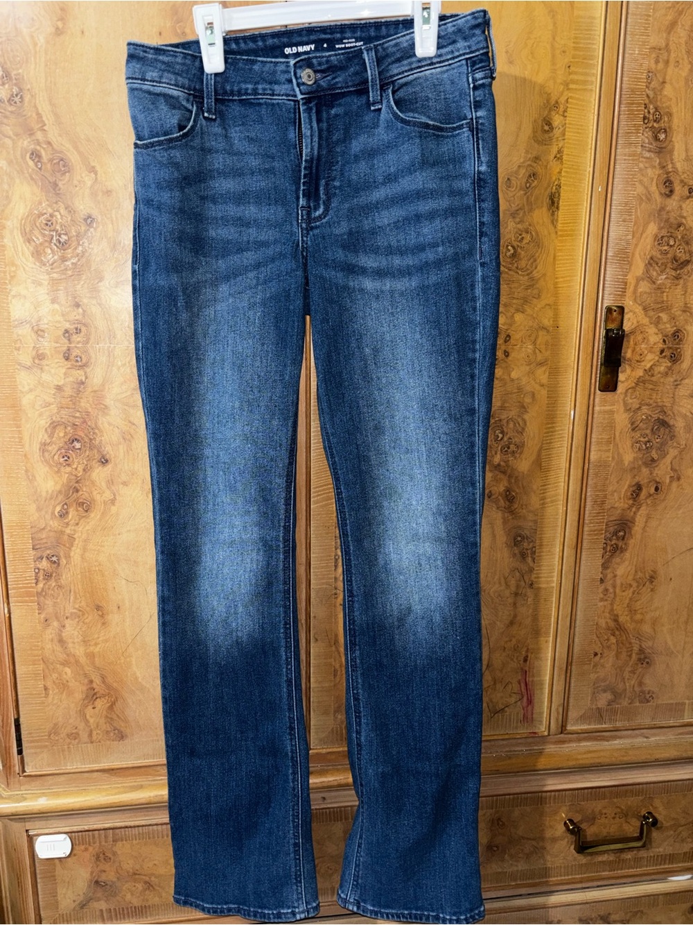 Old Navy womens Dark Blue boot cut Jeans size 4
